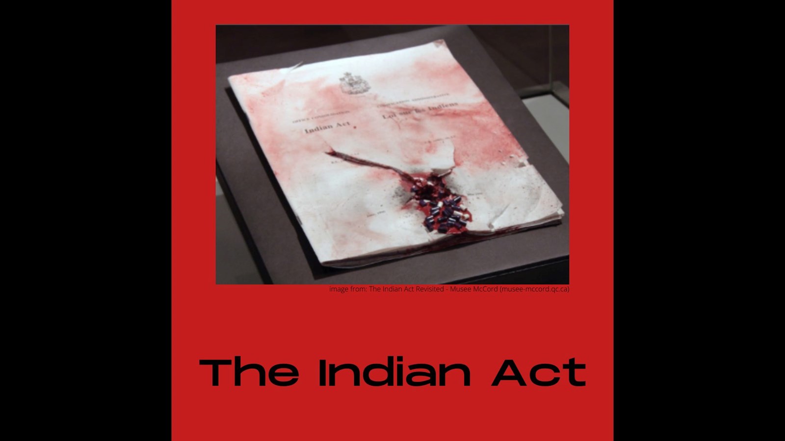 The Indian Act